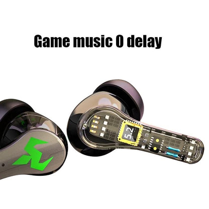 True Gaming Headset Wireless Bluetooth Headphones,In-Ear Design Headset ,HIFI Stereo Sound Quality Earbuds Airpods
