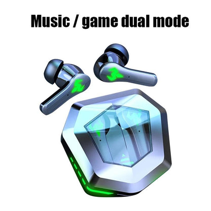 True Gaming Headset Wireless Bluetooth Headphones,In-Ear Design Headset ,HIFI Stereo Sound Quality Earbuds Airpods