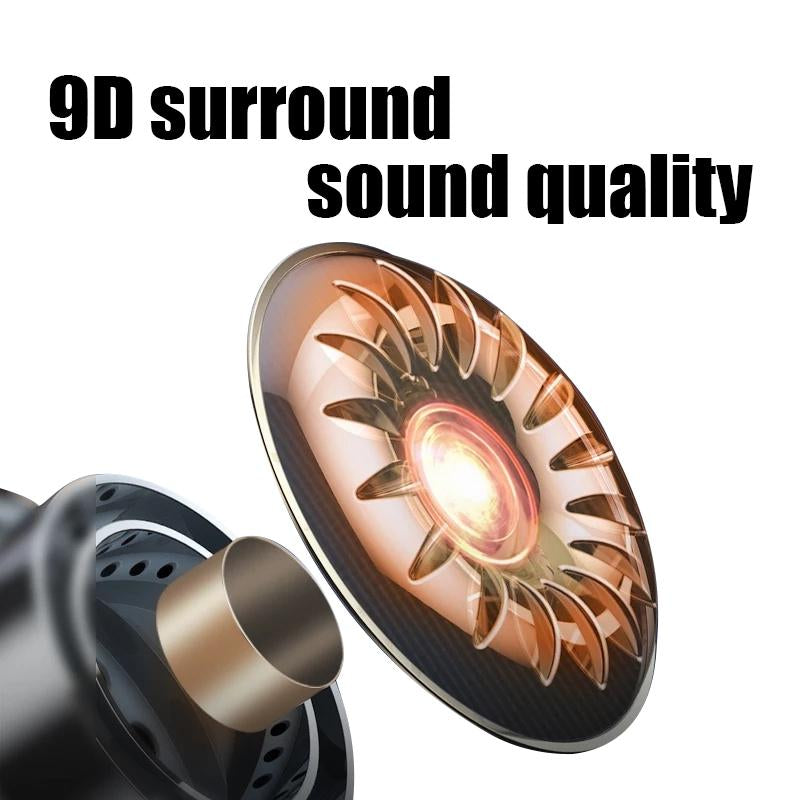 True Gaming Headset Wireless Bluetooth Headphones,In-Ear Design Headset ,HIFI Stereo Sound Quality Earbuds Airpods